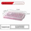 Yuzhuxun Nordic Pink Wheat Straw Dumpling Storage Container Set