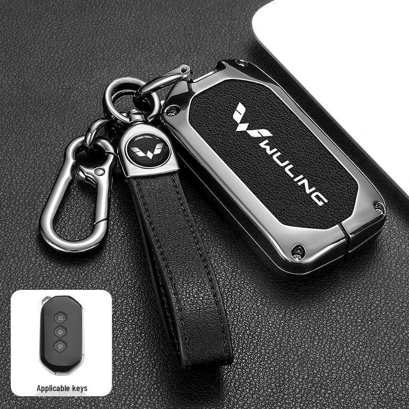 Wuling 2023 Capgemini Premium Key Case: Stylish Unisex Bag Buckle for Car