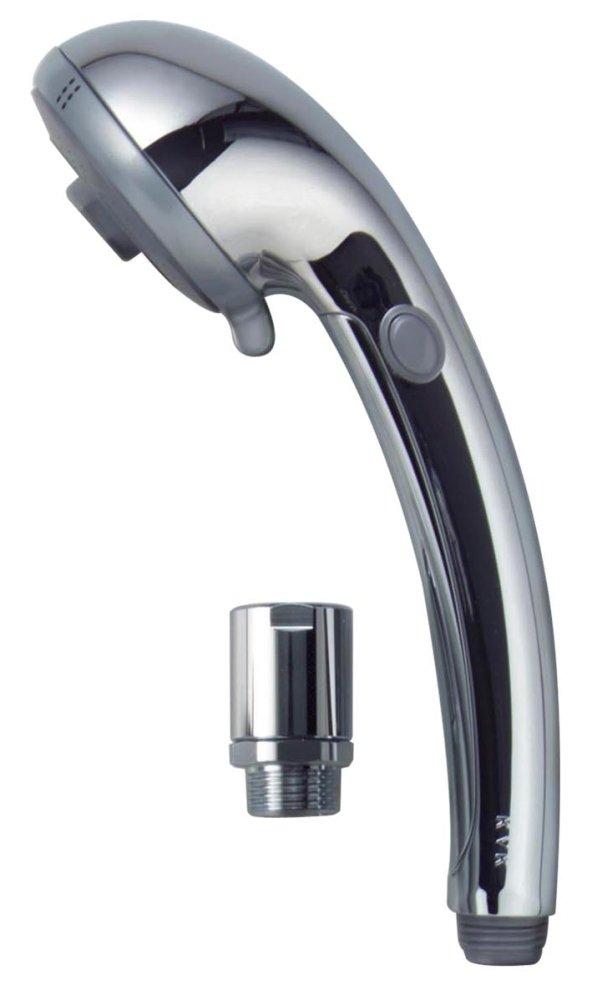 KVK Shower Head Pressure Reducing Silver Z980 3-Way One-Stop (with Device)