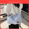 Borsa Tote in Tela alla Moda Donna 2023 Estate Nuova Piccola Serie Design Grande Capacità Moda Borsa a Tracolla