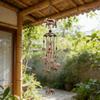 Handmade Copper Wind Chimes Metal Hummingbird Elephant Decorative Wind Chimes Memorial Bell Garden Decor For Garden Backyard
