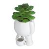 Vaso da Fiori in Ceramica Simulazione Innovativa Uomo Piccolo Urina Decorazione Vaso per Scrivania