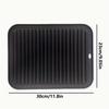 BEPAN Heat Resistant Silicone Mat Pad for Hair Curling Iron Non-Slip Hair Straightener Pad with Thick Wave Texture and Hanging Holes