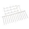 Skewer Stand Fryer Grill Rack Set Stainless Steel Vertical BBQ Grill Rack Round Rotating Fryer Stand for Ninja DZ201