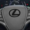 AASC1 Car Interior Steering Wheel Emblem Badge Covers Decor For Lexus F SPORT IS250 IS200 CT200h GS300 LS430 RX450h LX570 IS300 ES300h