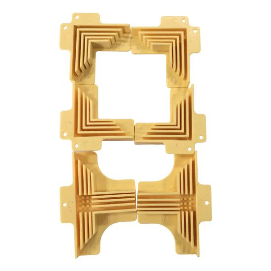 Magnetic Corner Clamps Box Making Corner Guides Cartonnage Holding Tool Right Angle Assembly Clamps for Book Covers Chipboard Boxes