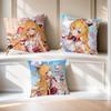 Game Comfortable Soft Pillow Case for Sofa Fanart Escoffier Genshin Living Room Home Office Decor Protective Covers