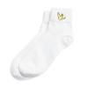 Angel Wappen Ankle Socks 3-Pack - WHITE