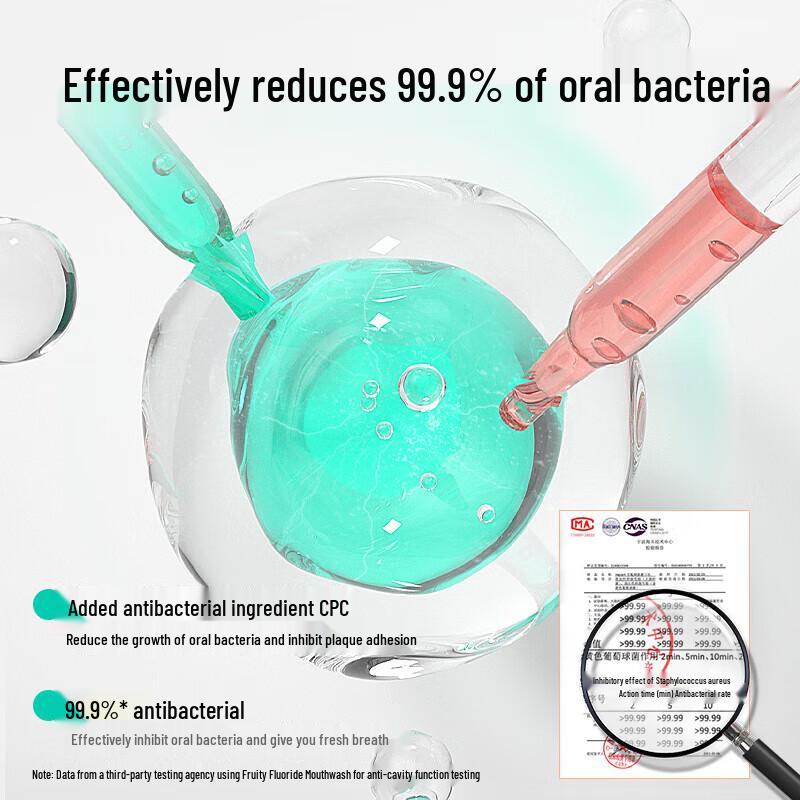 Meyarn Fruity Fluoride Orthodontic Mouthwash