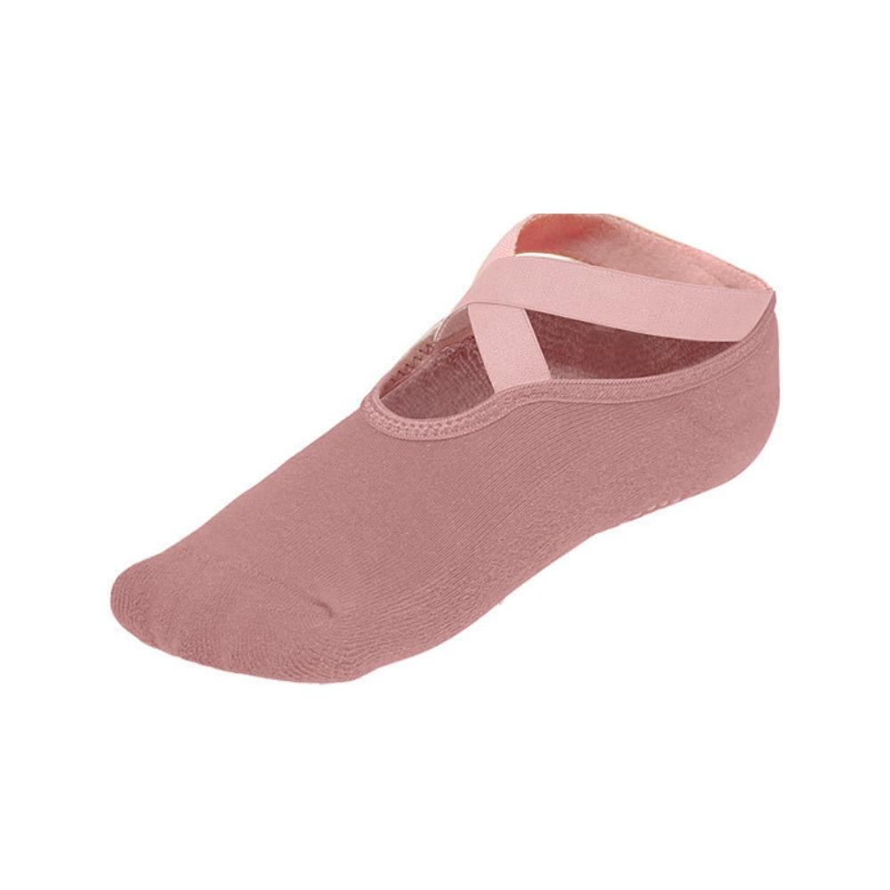 

Silicone Yoga Socks Breathable Ballet Dance Socks Stylish Workout Socks Women рожевий