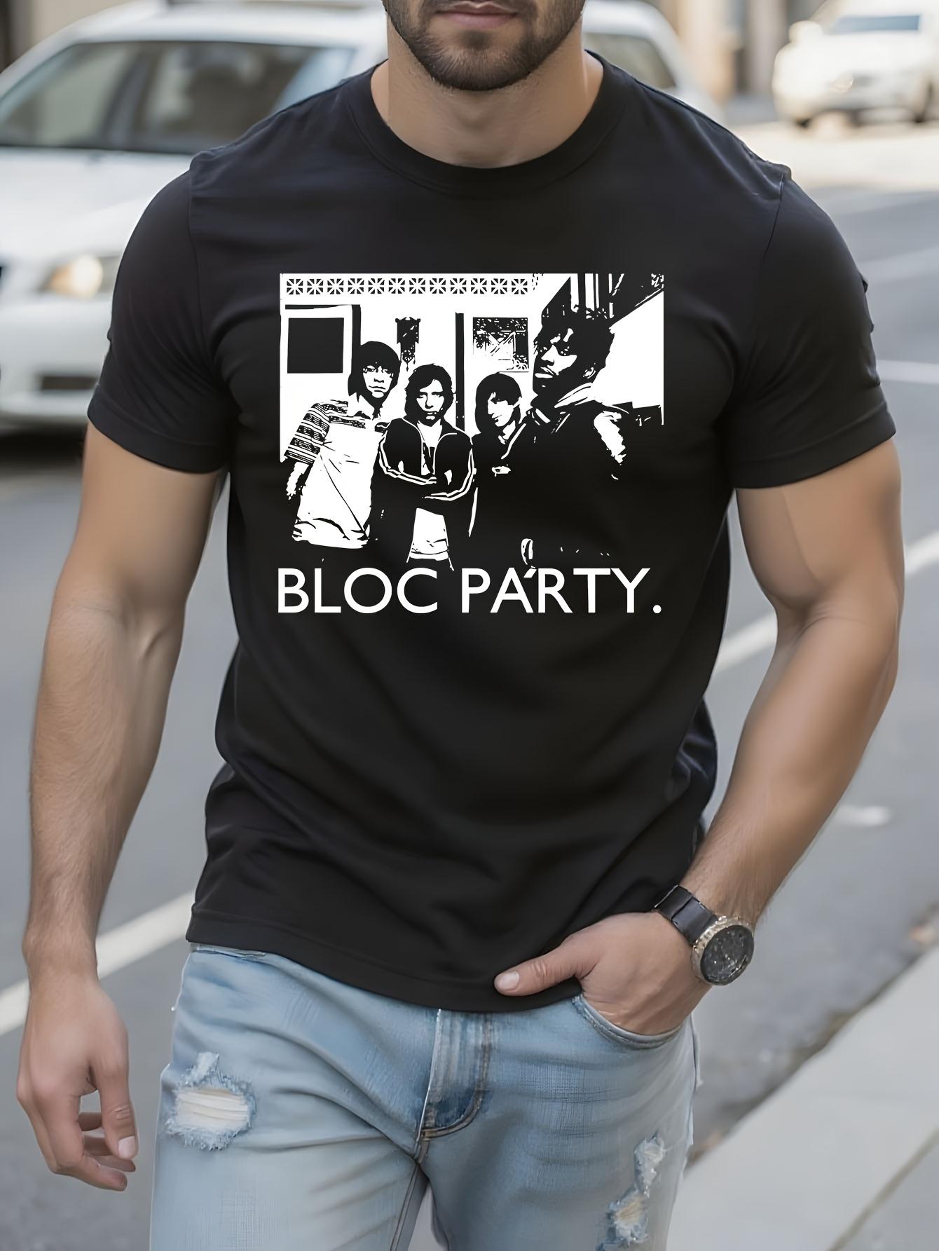 Bloc Party Graphic Tshirt Graphic Tshirt - Bold monochrom... S