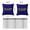 Project Hail Mary You Sleep I Watch Square Pillowcase Polyester Linen Velvet Creative Decorative Pillow Case Room Cushion Cover
