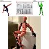 Yellow Black Articulated Figure With 4 Weapons 3 Hand Types Enhance Interest And Skills