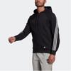 adidas Jackets Men's Black Hooded Moderate Other GM6450