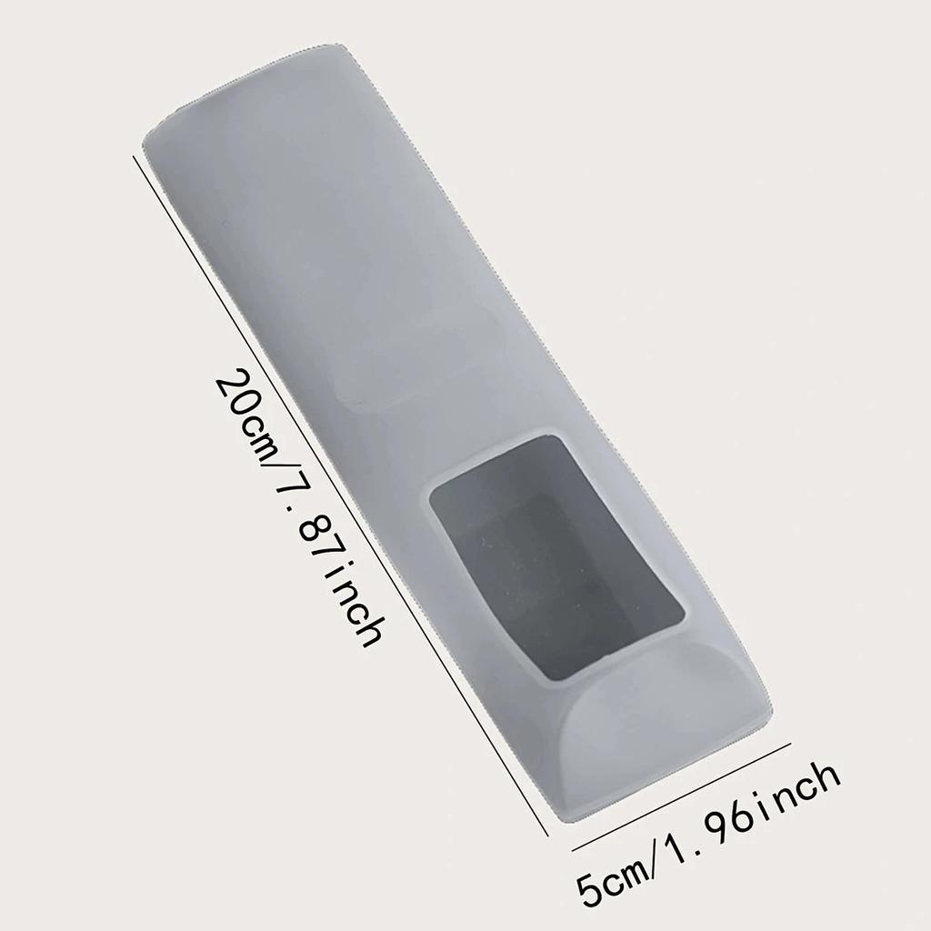 1pc Conditioning Television Remote Control Elasticity Dust Cover Transparent Silicone Cases Remote Control  Protection Shell