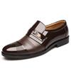 Wedding Dress Suit Formal Shoes Men Loafers Men Slip on Man Dress Shoes Business Shoes Oxford Leather Zapatos Hombre Vestir