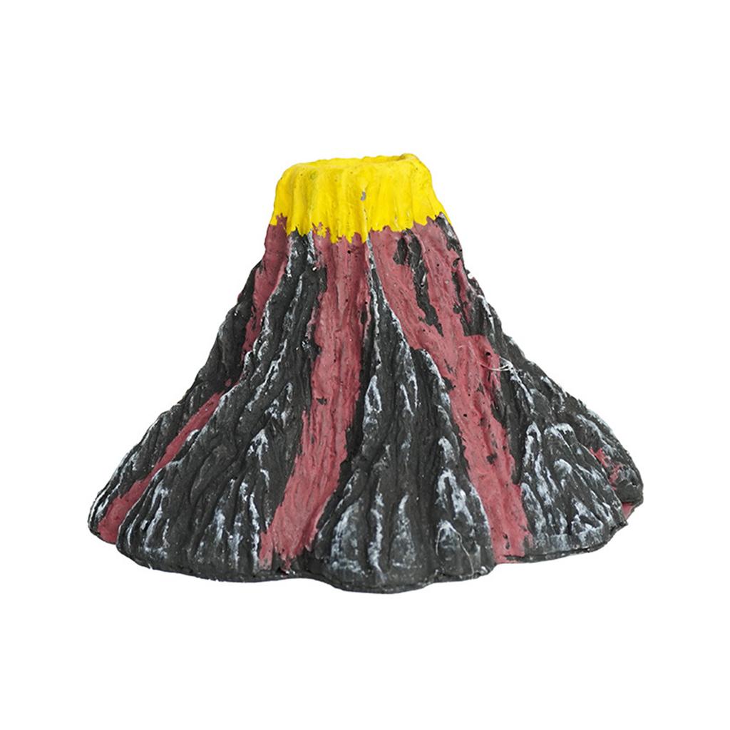Realistics Volcano Aquariums Rock Simulation VolcanoFish Tanks Decoration for Lively Fish Environment