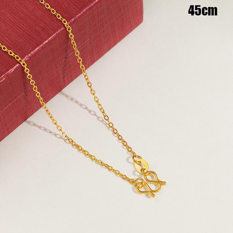 Titanium Steel Non-Fading Snake Bone Chain 2025  Necklace Women'S Simple Necklace All-Match Commuter Chain Clavicle Chain