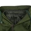 Men Winter Warm Hooded Zip Thick Solid Fleece Coat Outwear Wind Jacket