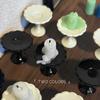 Miniature Candlestick Dessert Cake Stand For Dollhouses Accessories Alloy Construction Kids Role Play