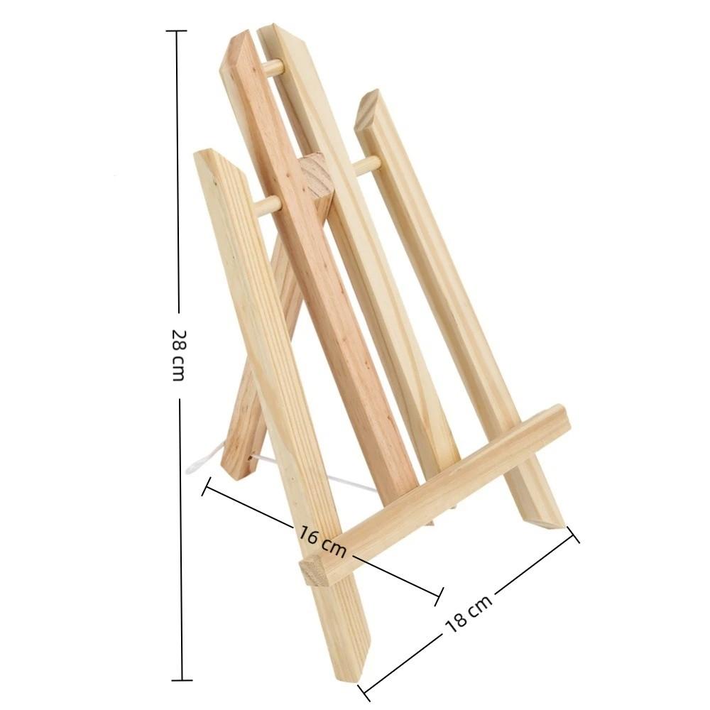 Faltbarer Holzstaffelei 28cm Tischstaffelei Malständer Werbetafel Platzierung