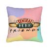 Federa per Cuscino Central Perk Friends TV Merch Stampa Federa Cuscino Copricuscini Decorazione Auto con Zip Multitaglia
