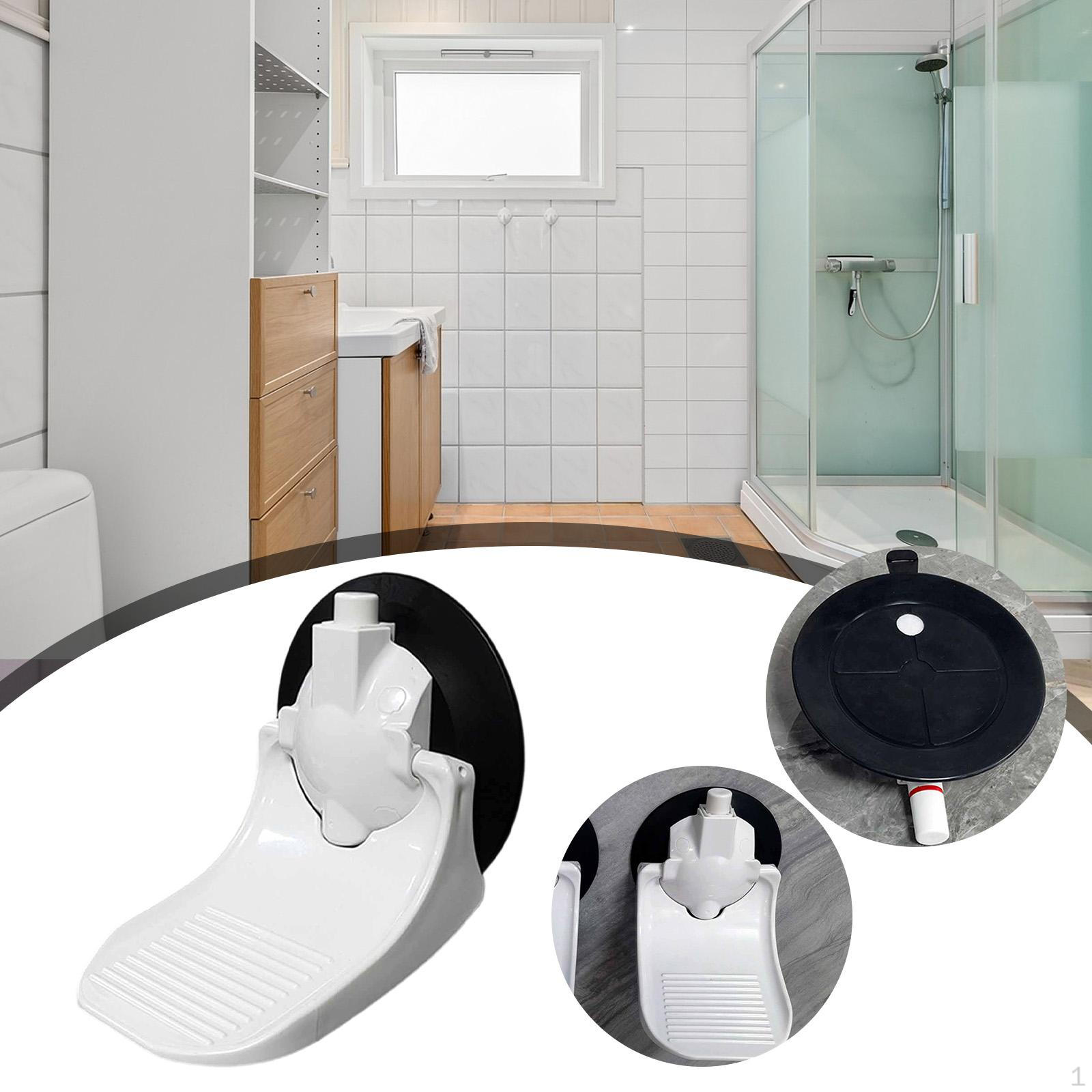 

Подставка для ног в душе для бритья ног, ступенька-помощник, педаль на присоске, для ванной комнаты, для отеля, для дома 13cm