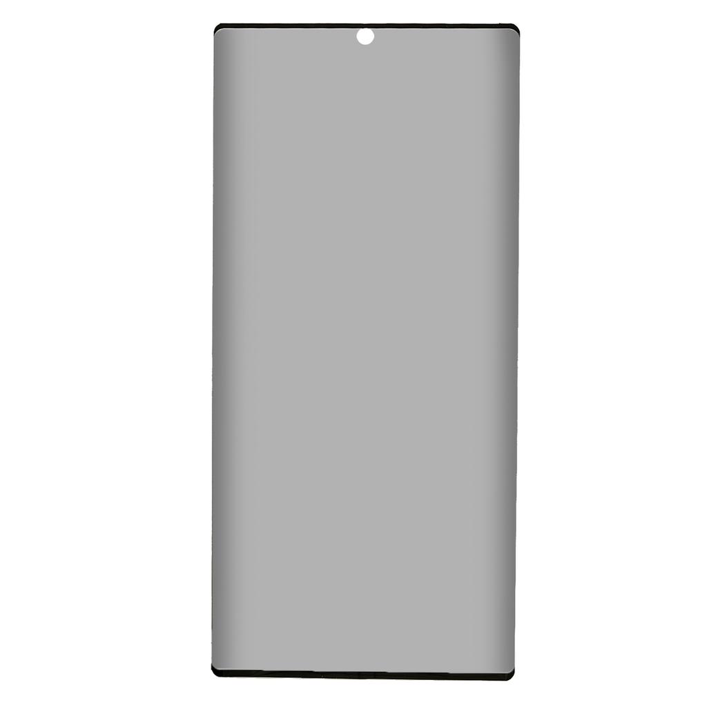 Screen Protector for Samsung Galaxy S23 Ultra,3D Curved Anti-Explosion Anti-Spy Complete Covering Tempered Glass Protective Film (Side Glue)