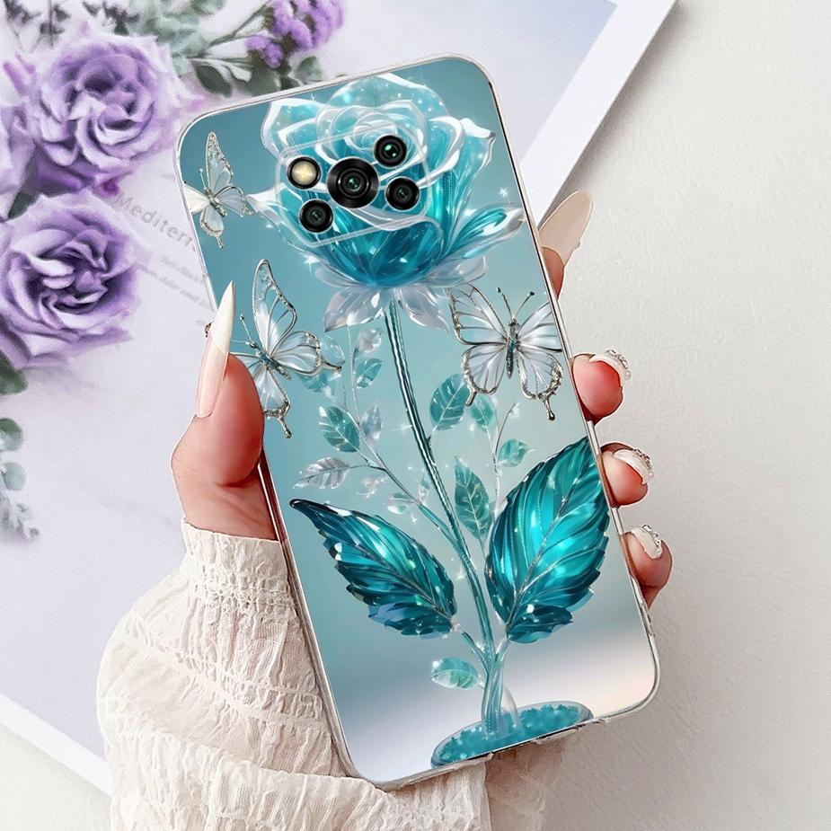 For Xiaomi Poco X3 Pro Case Cute Cat Lucky Koi Painted Cover Soft Slim Phone Case For Xiaomi Poco X3 NFC PocoX3 Pro Fundas Coque