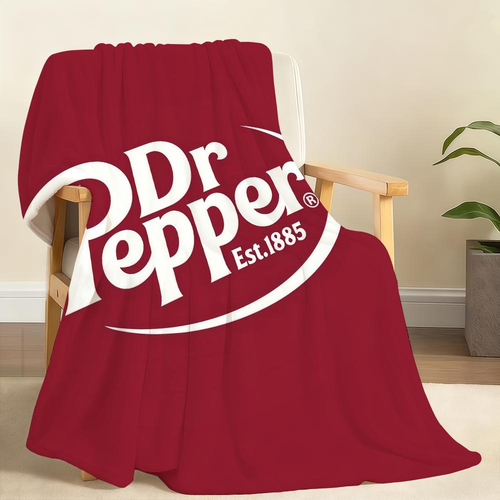 

U-unique Dr-r P-pepper Blanket Throw Super Cosy Plush Living Room Sofa Couch Childish Birthday Gifts 75x90cm