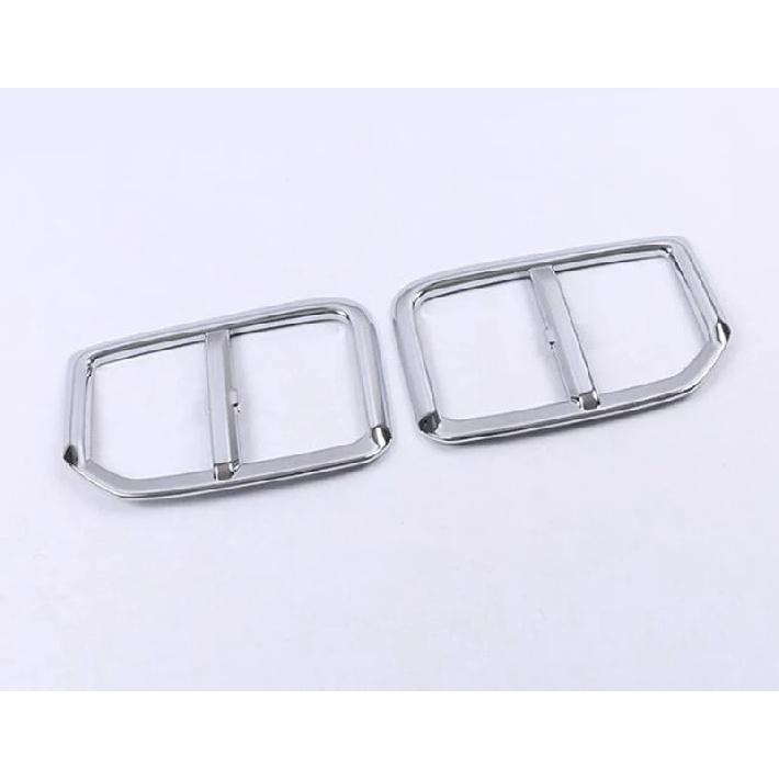 For Mitsubishi RVR ASX Outlander Sport ES ABS Chrome Front Fog Light Lamp Cover Trim Molding Bezel Garnish Sticker