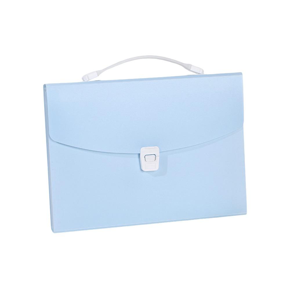 12-Layer A4 File Folder Multi-layer Expanding Large Capacity Data Sorting Storage Bag Waterproof Archive Bag