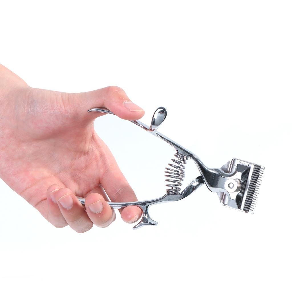 Manual Push Low-Noise Non-Electric Hair Clipper