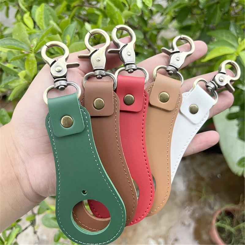 Leather Waist Bottle Holder for Outdoor Sports Secure Belt Clip Beverage Buckle