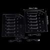 3/4/6/8Layer Hard Drive Cage Hard Drive Bracket For 3.5In Hdd Ssd Diy Storage Acrylic Rack Shelf With Cooling Fan Space