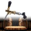 Beer Brewing Couplers Beer Kegs Dispenser Draft Beer Tap Adjustable Flows Control Switchs Brass Texture for Beer