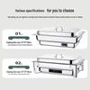 Yunduo Electric Stainless Steel Buffet Food Warmer