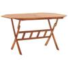 Day and Night - Day and Night Folding Garden Table Solid Acacia Wood 135x85x75 Cm