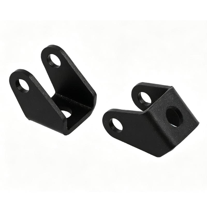 Motorcycle Spotlight Mount Bracket Base for 368G Motorcycle, Metal Auxiliary Lamp Support Set with 2 Brackets and 2 Mounting Screws Included