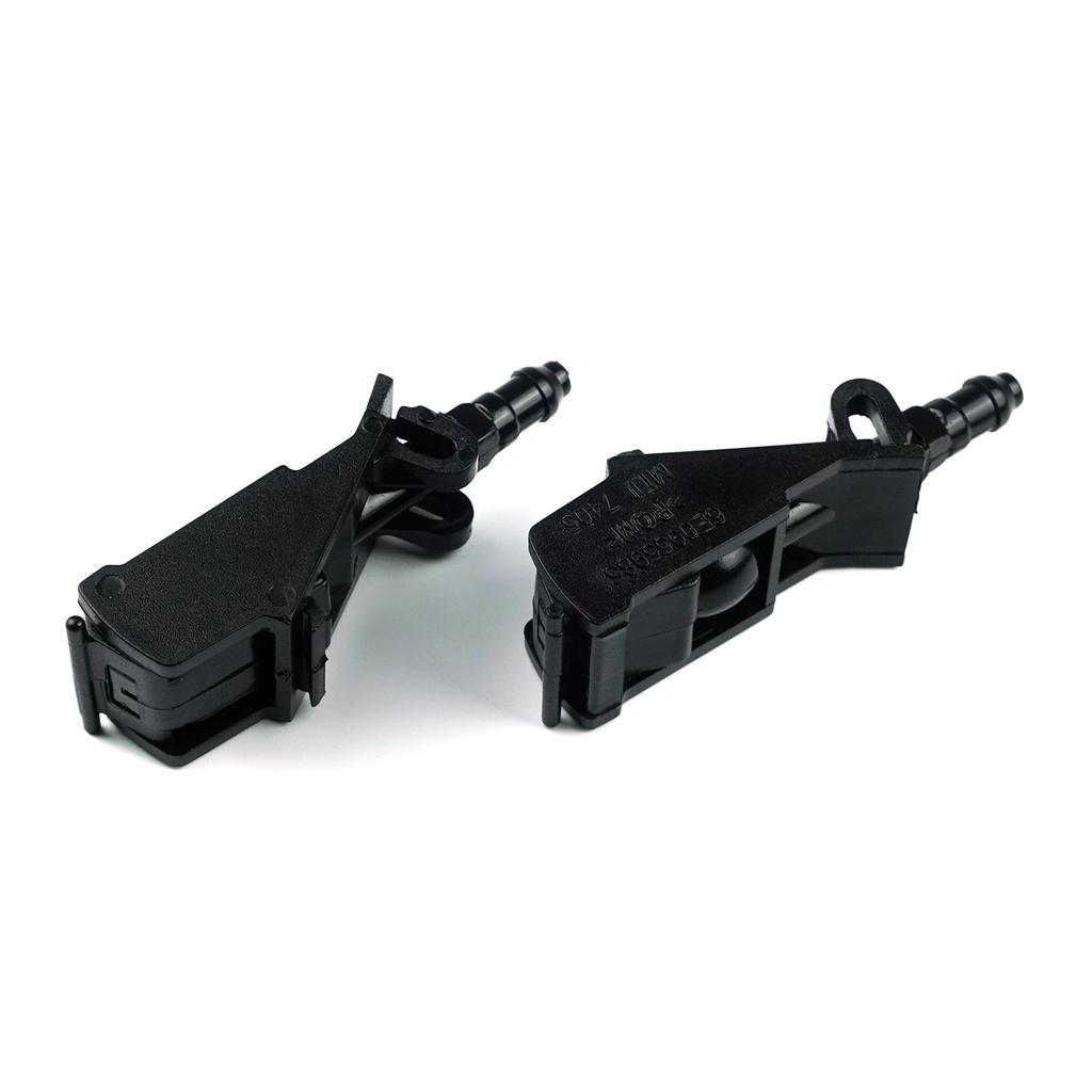 BSP1047 2 Pieces Front Windscreen Washer Jet Nozzle 6E0955985 for VW Golf Jetta Bora MK4 Passat B5 Polo Seat Skoda