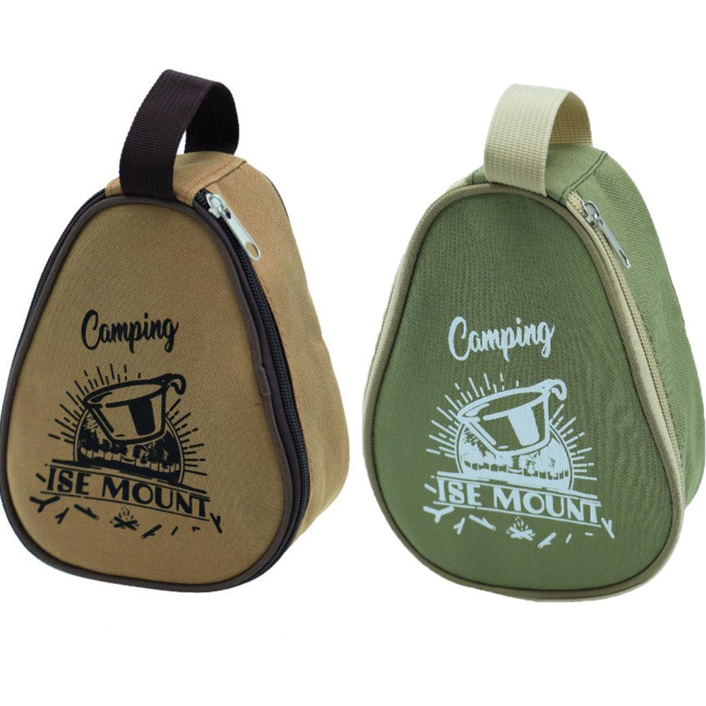 Camping Bowl Storage Bag Oxford Waterproof Tableware Cups Carrying Case Organizer Outdoor Camping Travel Barbecue Picnic Pouch