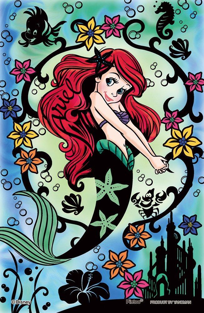 132-piece jigsaw puzzle, clear stand puzzle, The Little Mermaid: Colorful Day - Ariel
