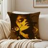 The King of Pop MMichael JJacksonA Cushion Cover Pillowcase Antidustmite Living Room Sofa Decor Cushion Room