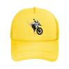 Motorcycle Art Auto  Inspired Bike Enthusiast Design Mesh Baseball Cap