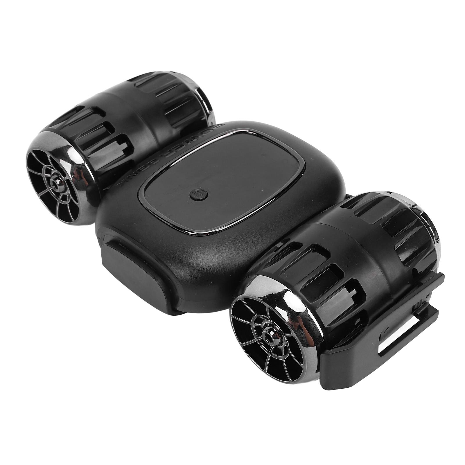 

Вентилятор на поясе, перезаряжаемый, 4 скорости, регулируемый, сильный поток воздуха, портативный вентилятор на ремне для кемпинга на открытом воздухе