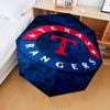 Baseball Rangers Map Umbrella Folding Umbrella, Automatic Umbrella 8-Frame for Travel, Camping Use Gift for Halloween Christmas