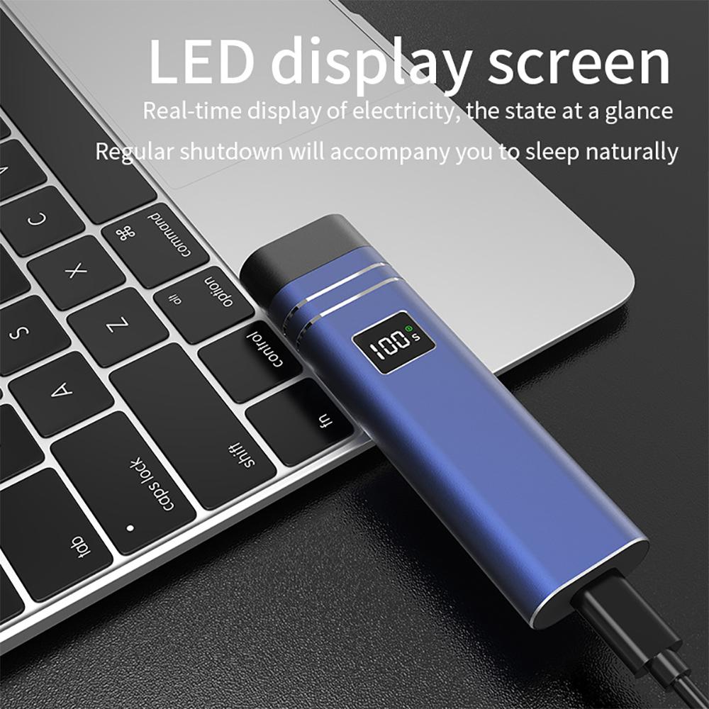 Sleep Aid Bluetooth Speaker Bone Conduction Under Pillow Dual Speaker Sound Box Music Player LED Display Sleep Timer