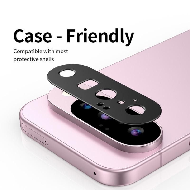 Shock Resistant Aluminum Lens Protector Not Fingerprint Coating Thin Metal Camera Guard For Pixel 10 Models Use