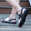 Fashion Fashion Metal Buckle Summer Men's Slippers Outdoor Half Drag Sandals Beach Comfortable Soft Slides Casual Shoe Wading Aqua Shoes