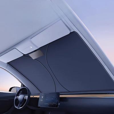 1PC Car Sunshade Front Windshield Car Curtain Shading Board Car Front Gear Sun Protection Heat Shield Artifact Sun Shield
